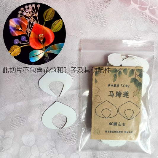 Calla lily Set - Chanhua Templates Pattern Hard Cardboard Slices