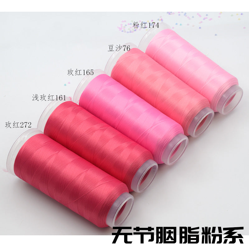 Fil de velours Chanhua | Fil d'artisanat anti-glisse pour fleurs DIY - Groupe 11 Rouge Pivoine