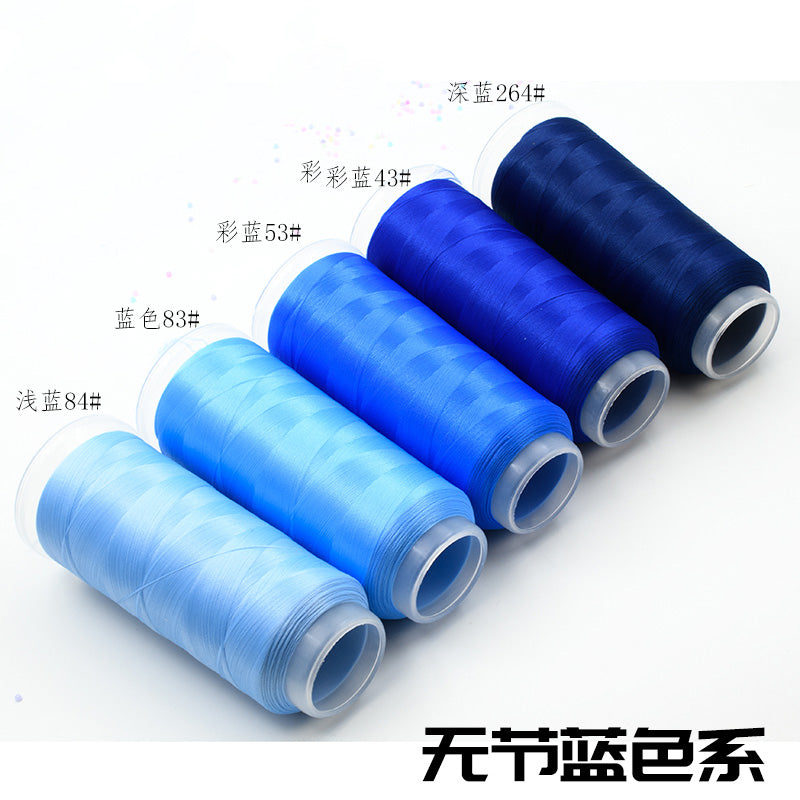 Chanhua Velvet Thread | Low-Slip Crafting Thread for DIY Flowers - Group 15 蓝色