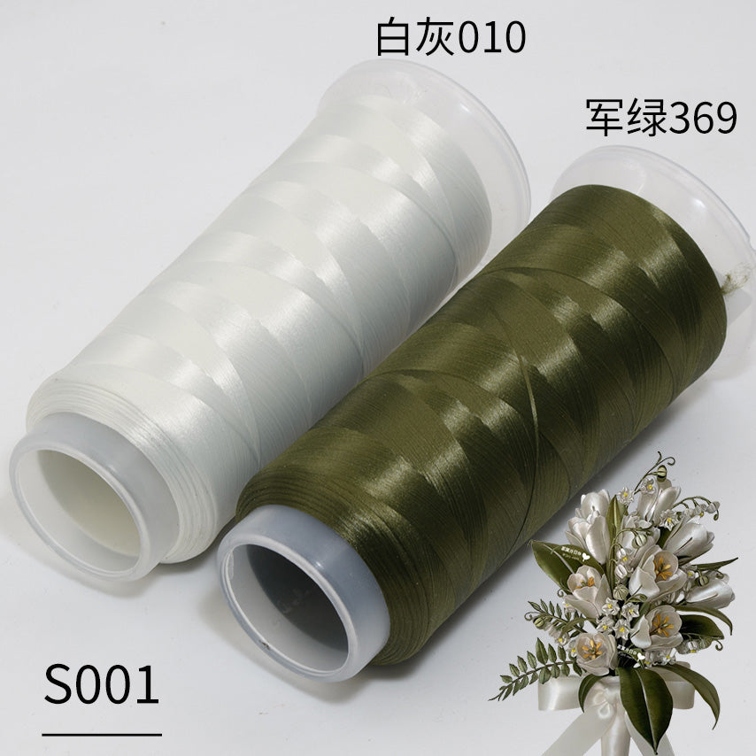 Fil de velours Chanhua | Fil d'artisanat anti-dérapant pour fleurs DIY - Groupe 14, modèle en promotion