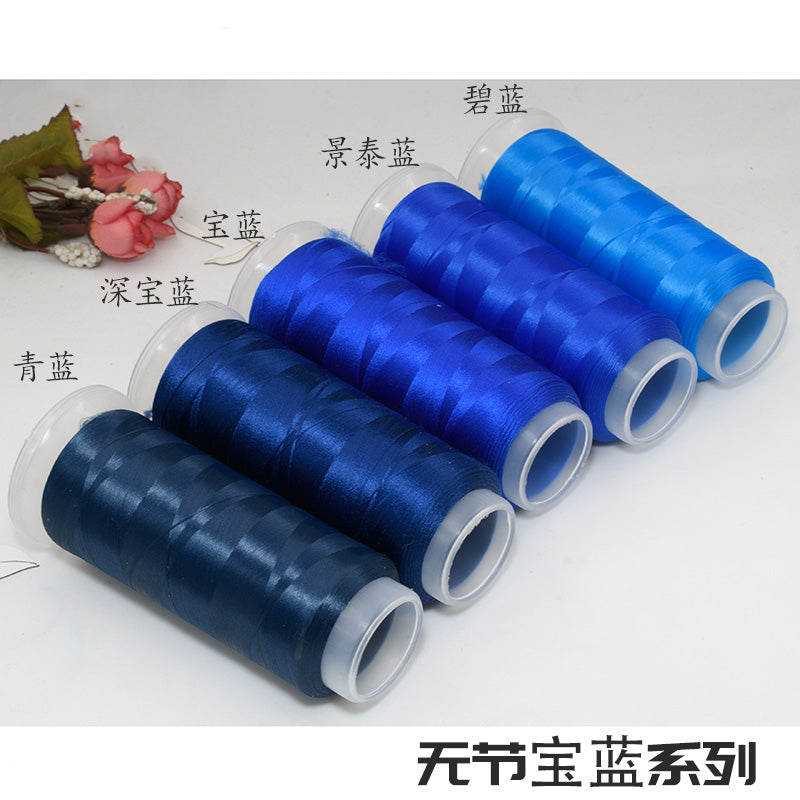 Filo di velluto Chanhua | Filo artigianale a bassa scorrevolezza per fiori fai-da-te - Gruppo 60 Blu Reale