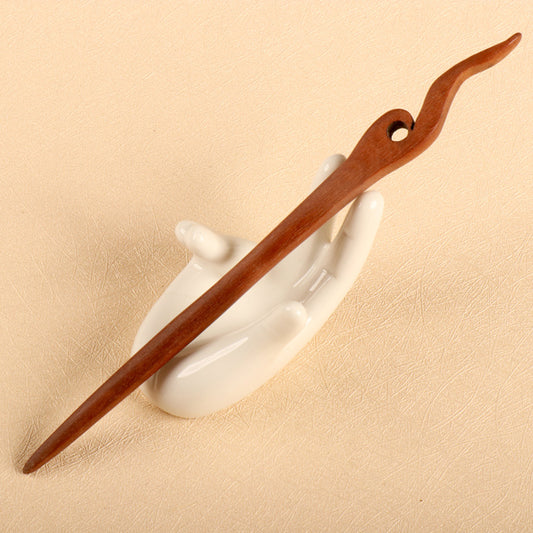 PF076 - Bastoncini per Capelli in Sandalo Rosso da 17cm - Ingrosso