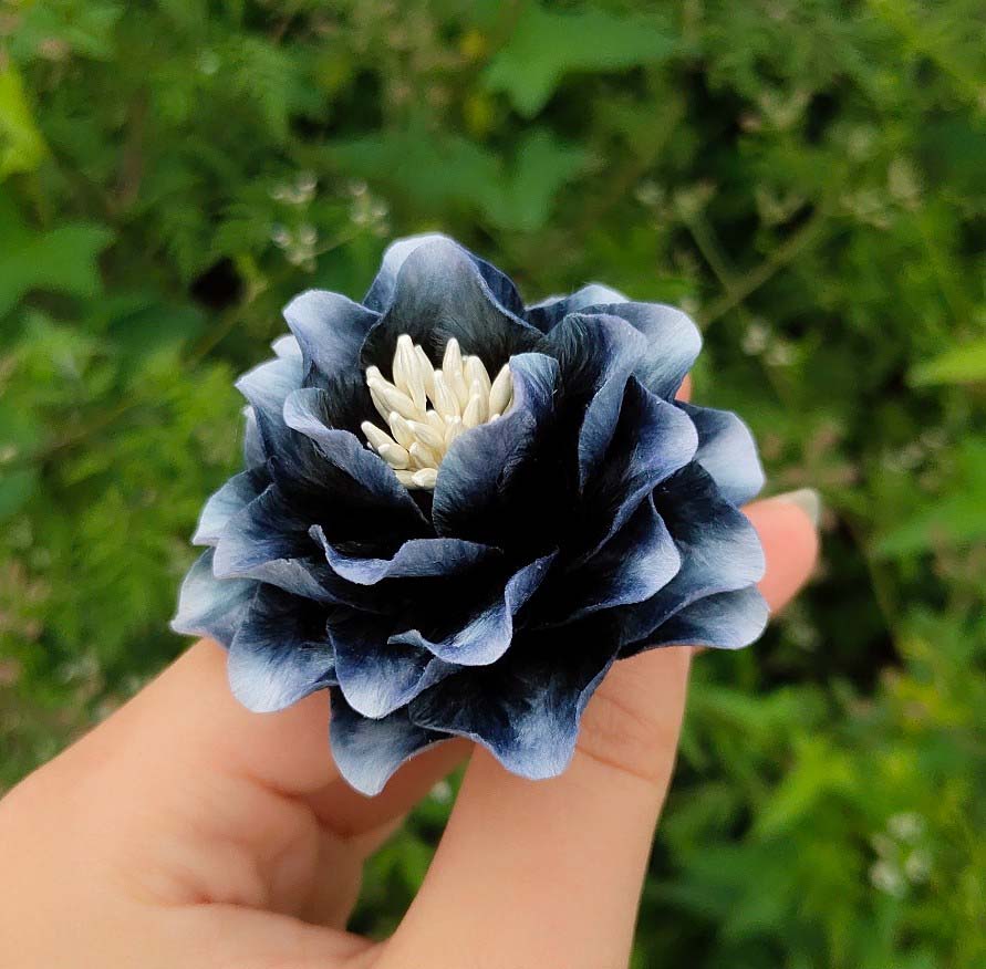 Corsage Gardenia sur Mesure-Corsage en Soie (Ronghua)