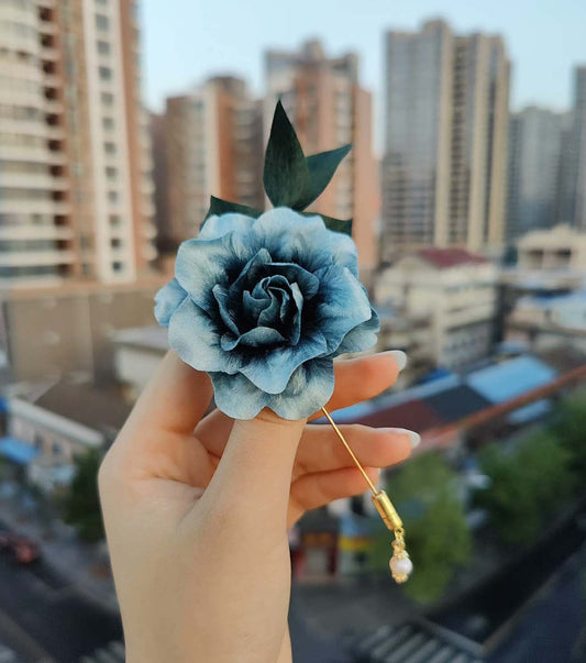 Gardenia - Corpetto su misura - Corpetto in seta (Ronghua)