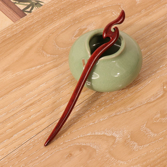 PF109 - 18cm Rosewood Hair Sticks - Wholesale