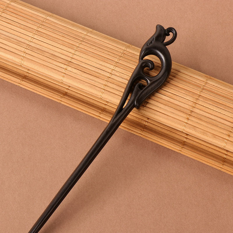 PF131 - 18cm African Blackwood Hair Sticks - Wholesale