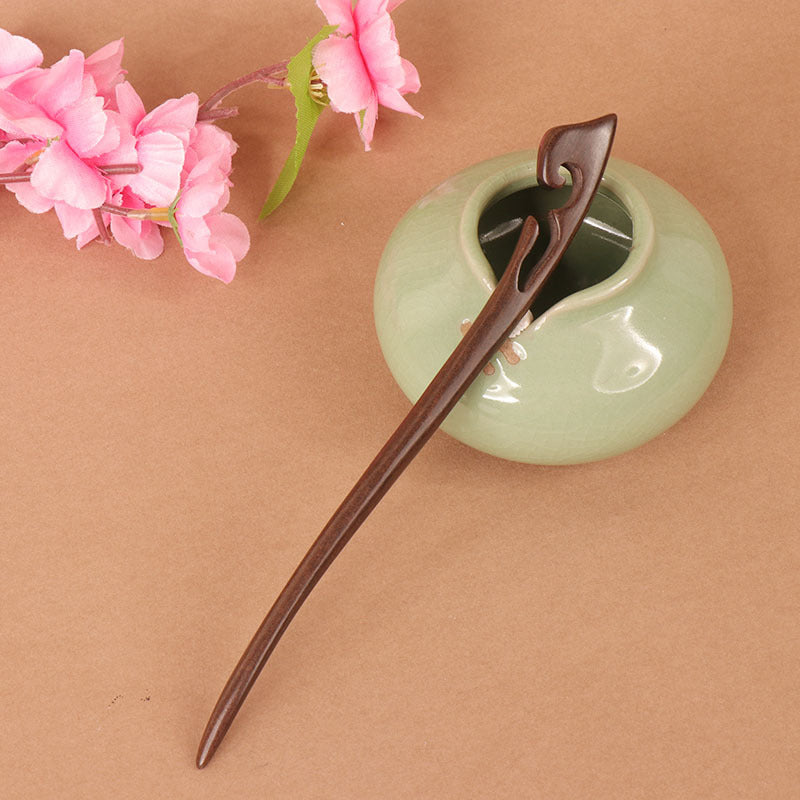 PF078 - 18cm Big-Leaf Rosewood Hair Sticks - Wholesale