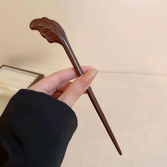 PF177 - Bâtons à cheveux en bois de lacewood - Vente en gros