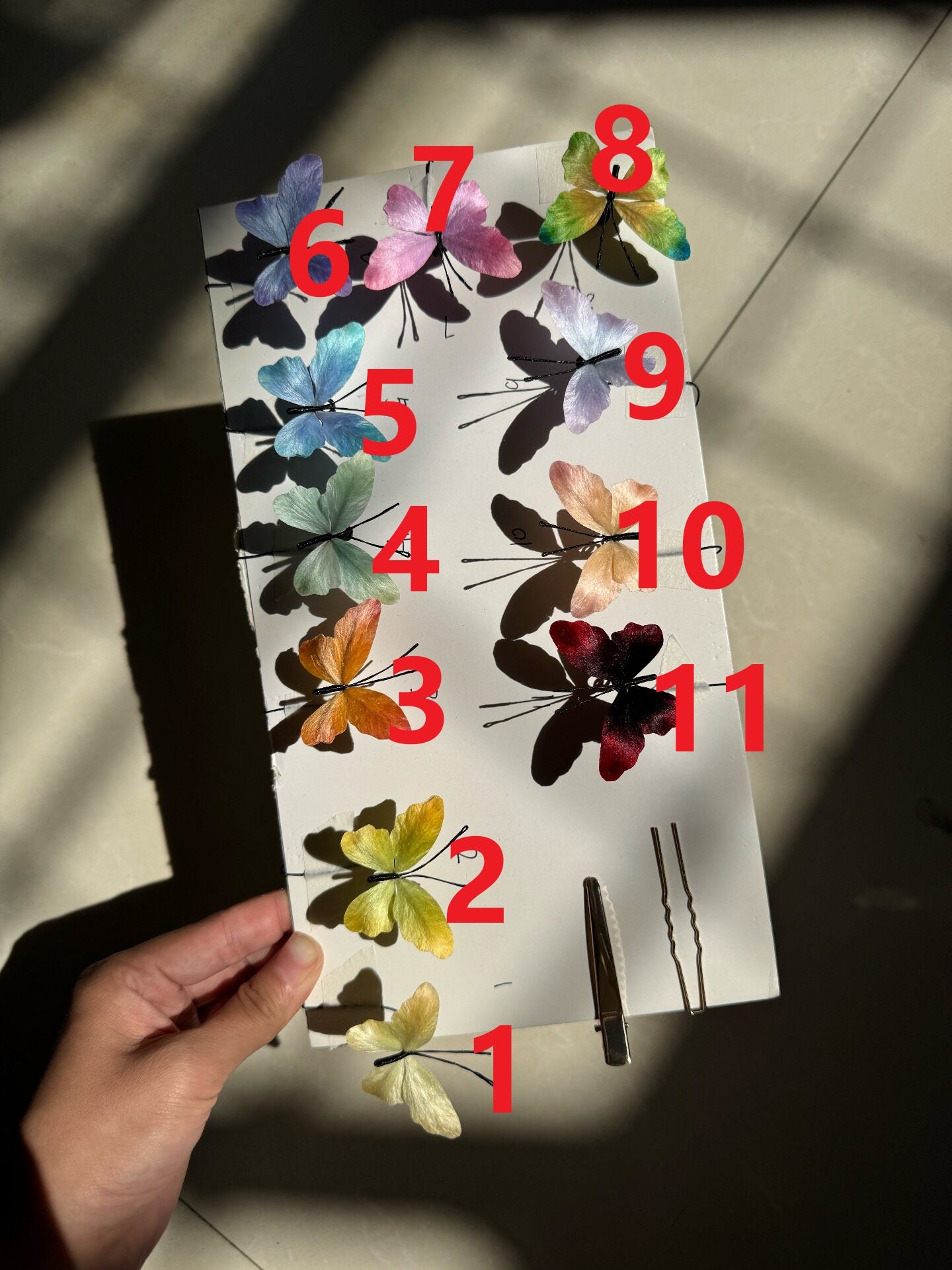 PF299 - Butterfly Ronghua Hair Clip - Wholesale