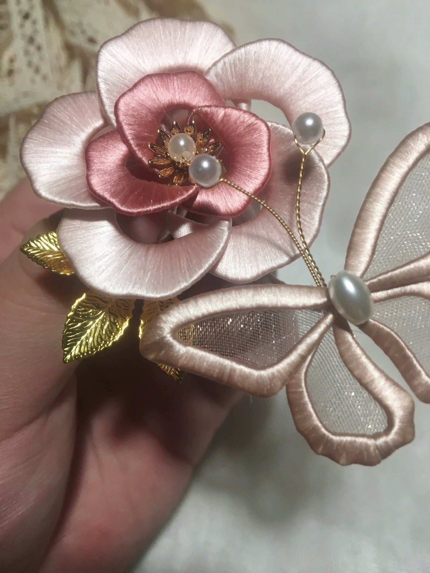 PF057 - Butterfly Chanhua Hairpin - Wholesale
