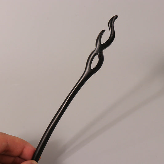 PF083 - Bastoncini per capelli in ebano da 18 cm - Ingrosso