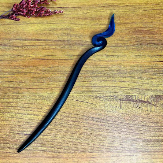 PF162 - Bâtons à cheveux en ébène 19cm - Vente en gros