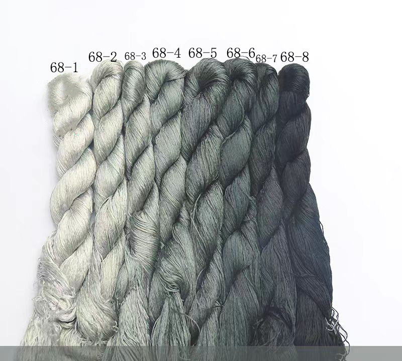 400 m de fil de soie de mûrier à broderie de Suzhou (^068)