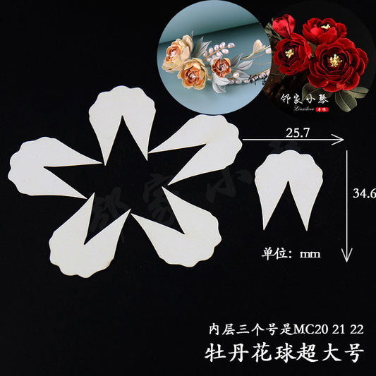 Chanhua Templates Modelli Fette di Cartone Resistente (MC121-MC139)