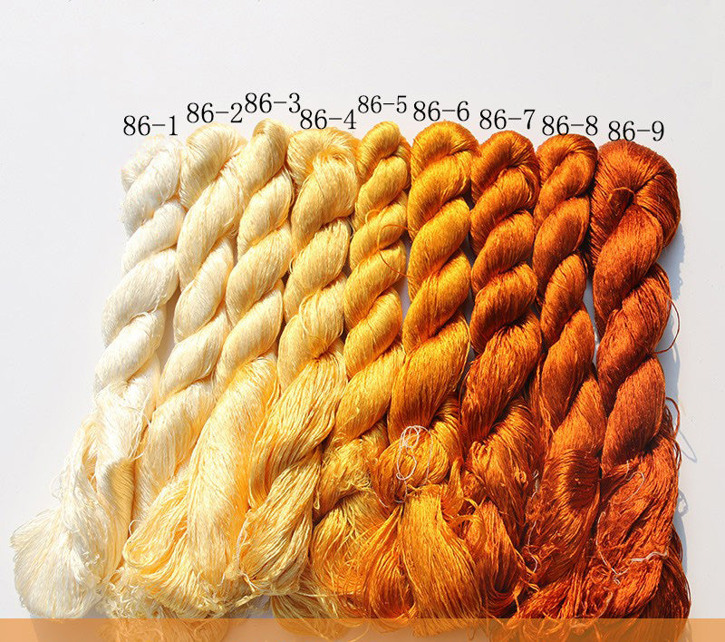 400m Fil de soie de mûrier broderie de Suzhou (^086)