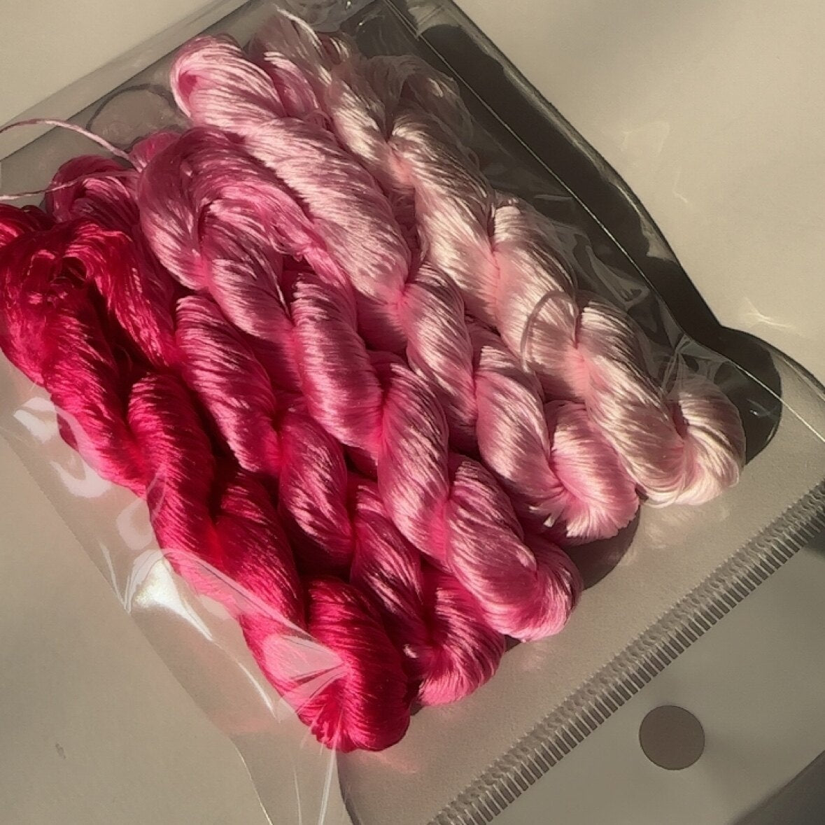 80m Suzhou Embroidery Untwisted Mulberry Silk Thread(#39 80m*5) - Ronghua Threads