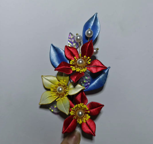 Fiore Forcina su Misura - Forcina in Seta (Chanhua)