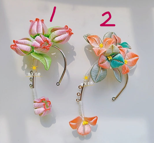 Chanhua - Orecchino pendente floreale elegante per tutti i giorni e per eventi - Spedizione gratuita in tutto il mondo