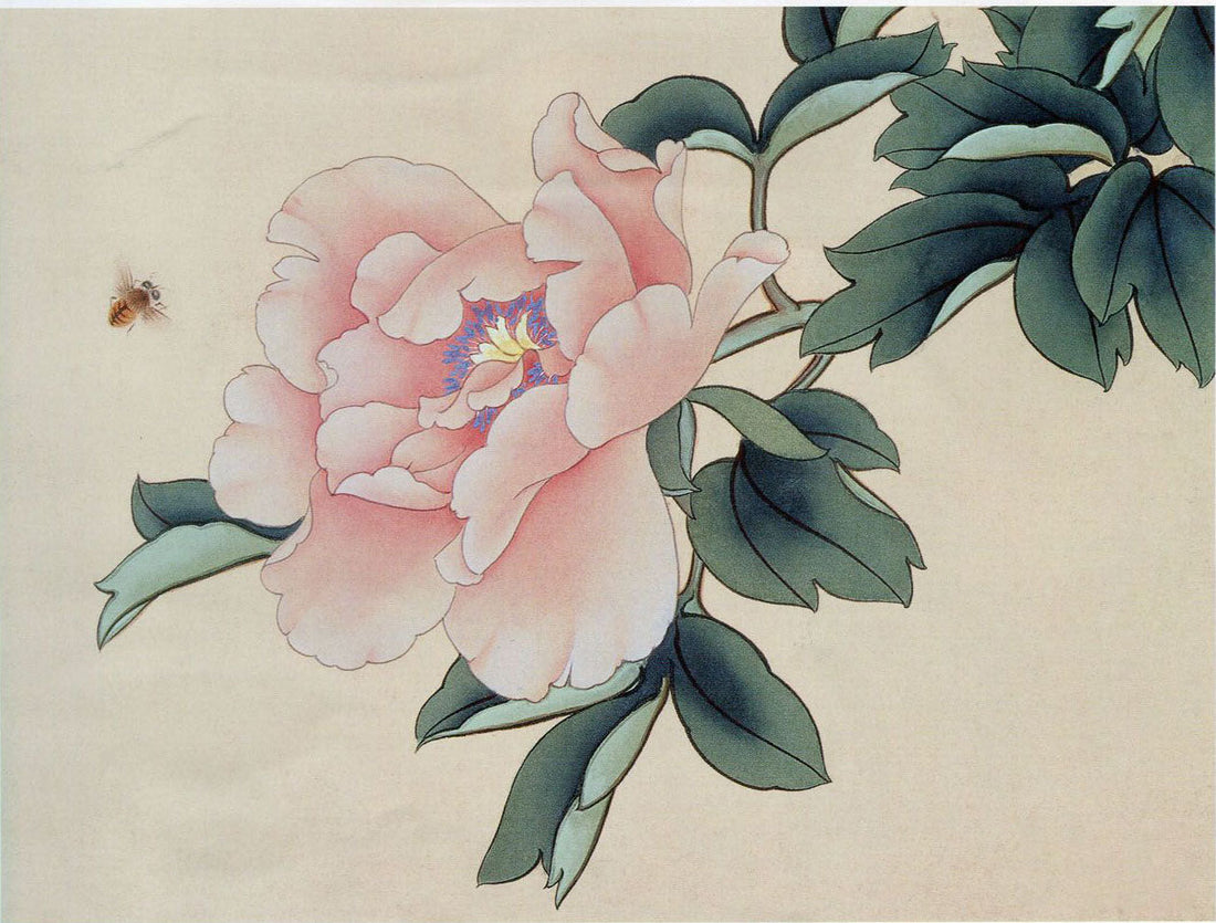 The Peony's Secret: A Journey in Chinese Brushwork
