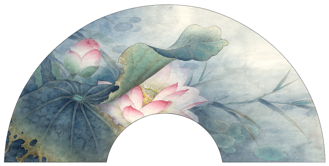 The Serene Beauty of Lotus: A Journey in Chinese Brushwork