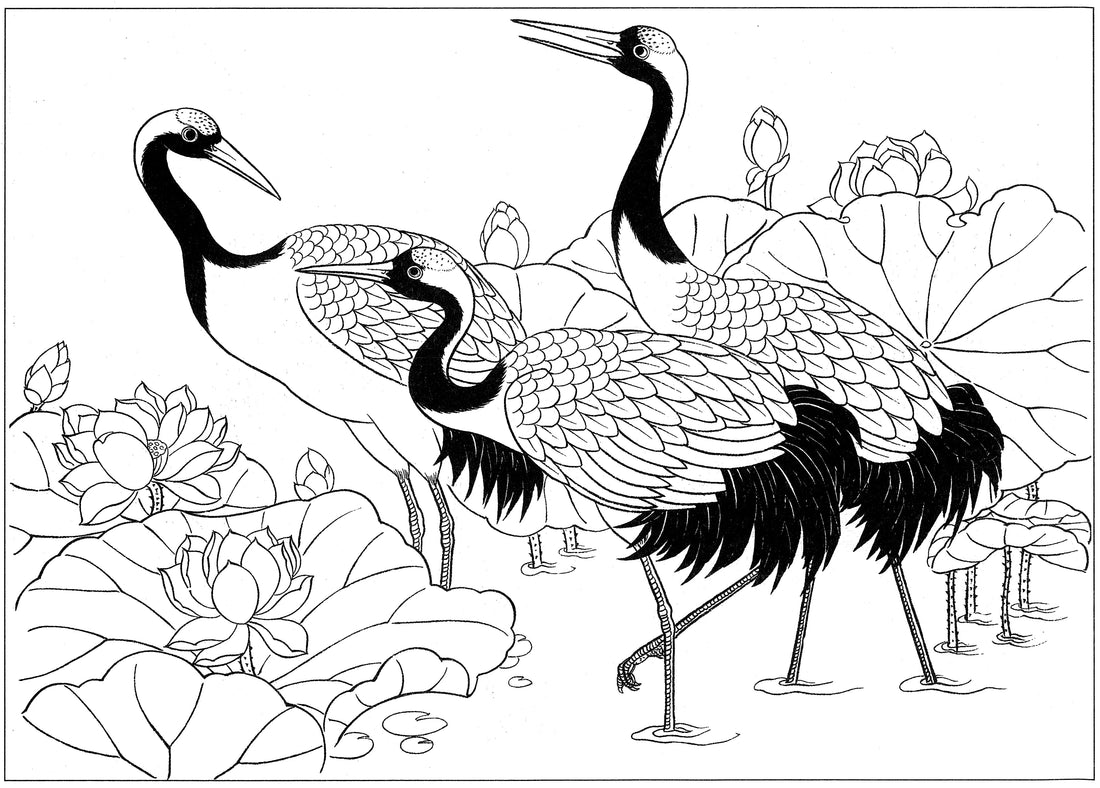 Grace in Flight: An Appreciation of Chinese Crane Drawings