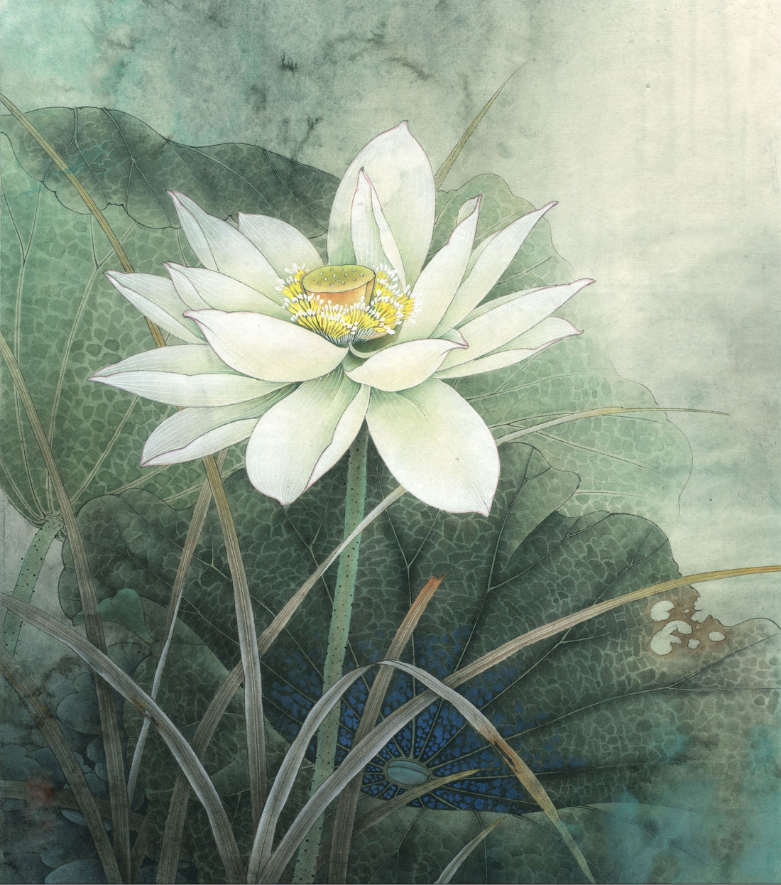 The Serene Lotus: A Journey Through Traditional Chinese Drawing