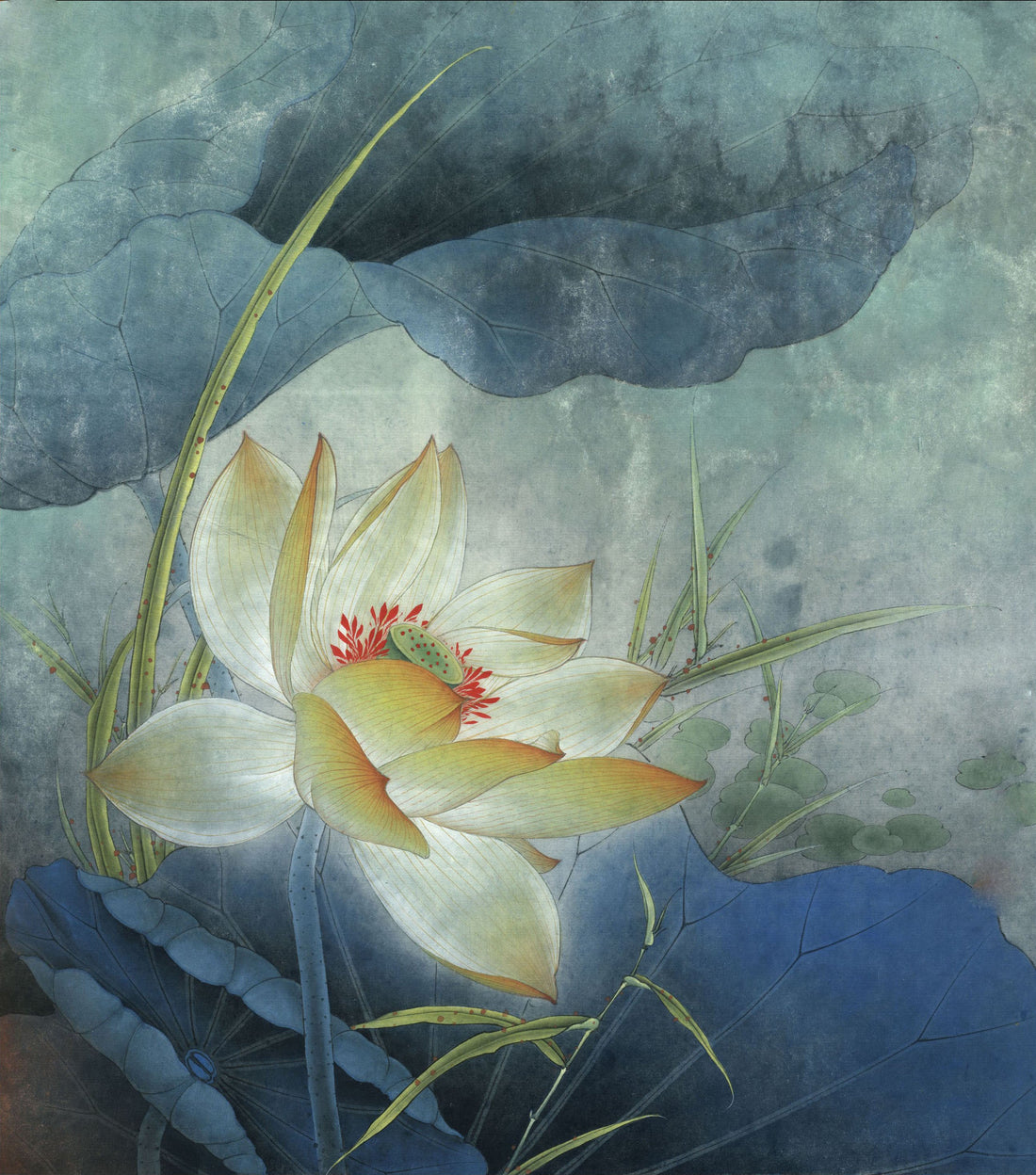 The Serene Beauty of Lotus: A Journey Through Traditional Chinese Painting