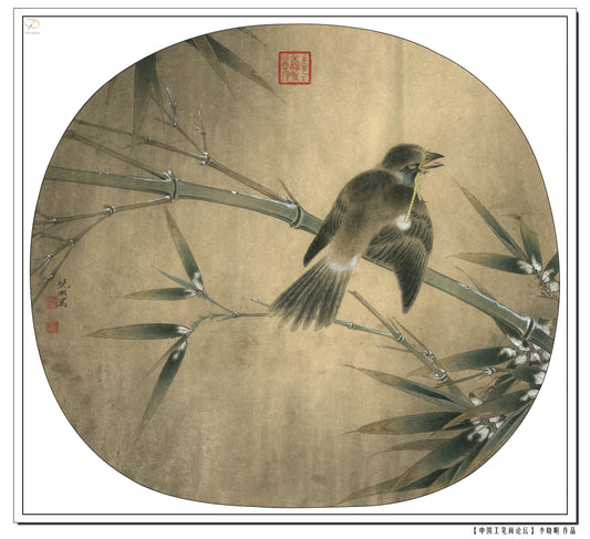 The Sparrow and Bamboo: A Journey Through Traditional Chinese Brushwork