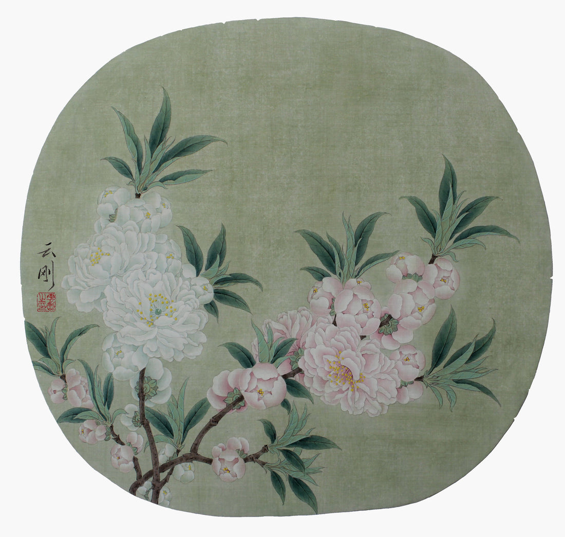 Traditional Chinese Peach Blossom Painting Tutorial - Master the Chinese Drawing Technique