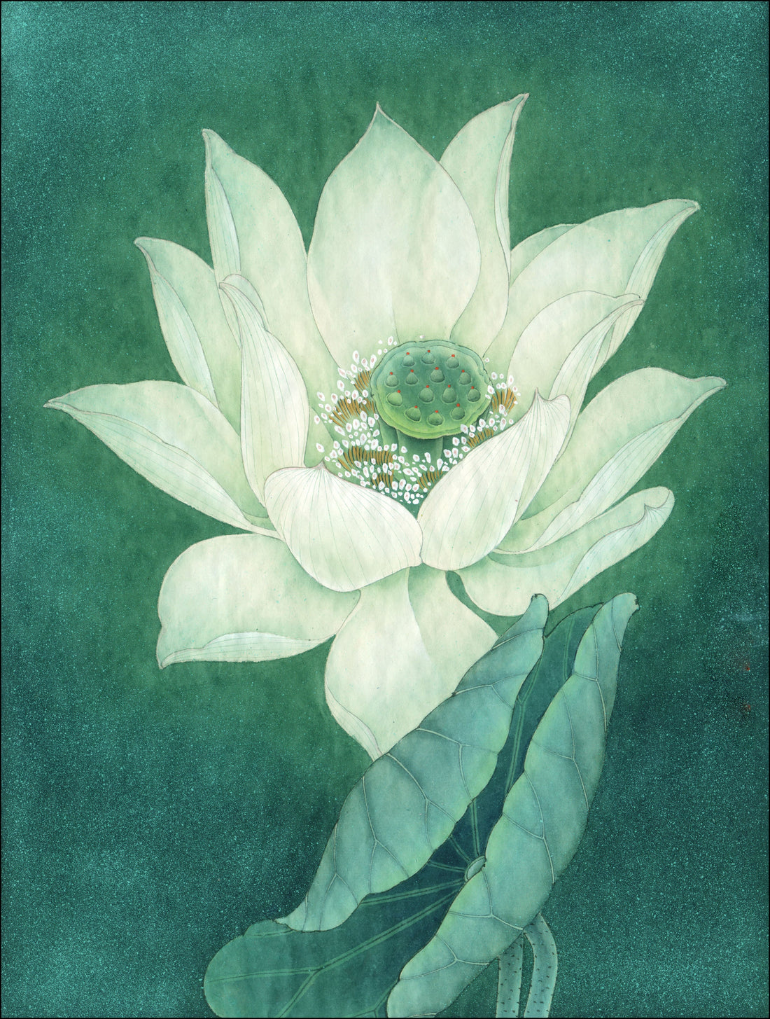 The Serene Lotus: A Journey Through Chinese Drawing Techniques
