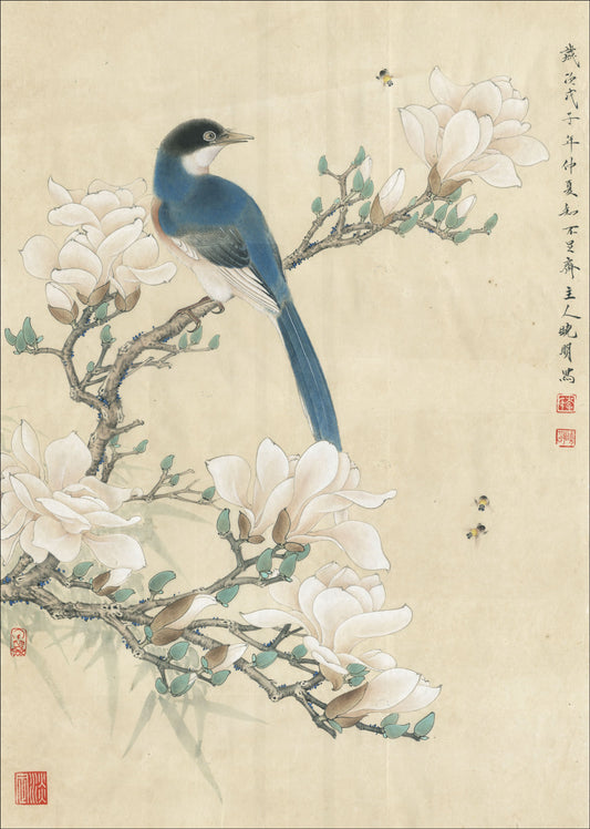 Magnolia Serenade: A Bird in Bloom in Chinese Art