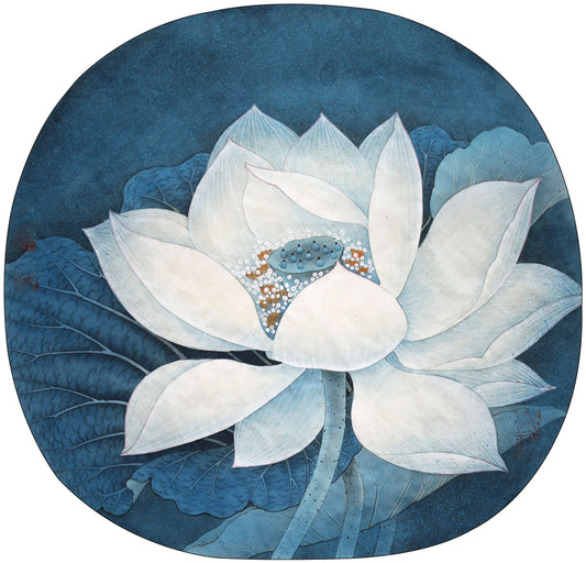 Tranquil Bloom: Mastering the Chinese Drawing Technique