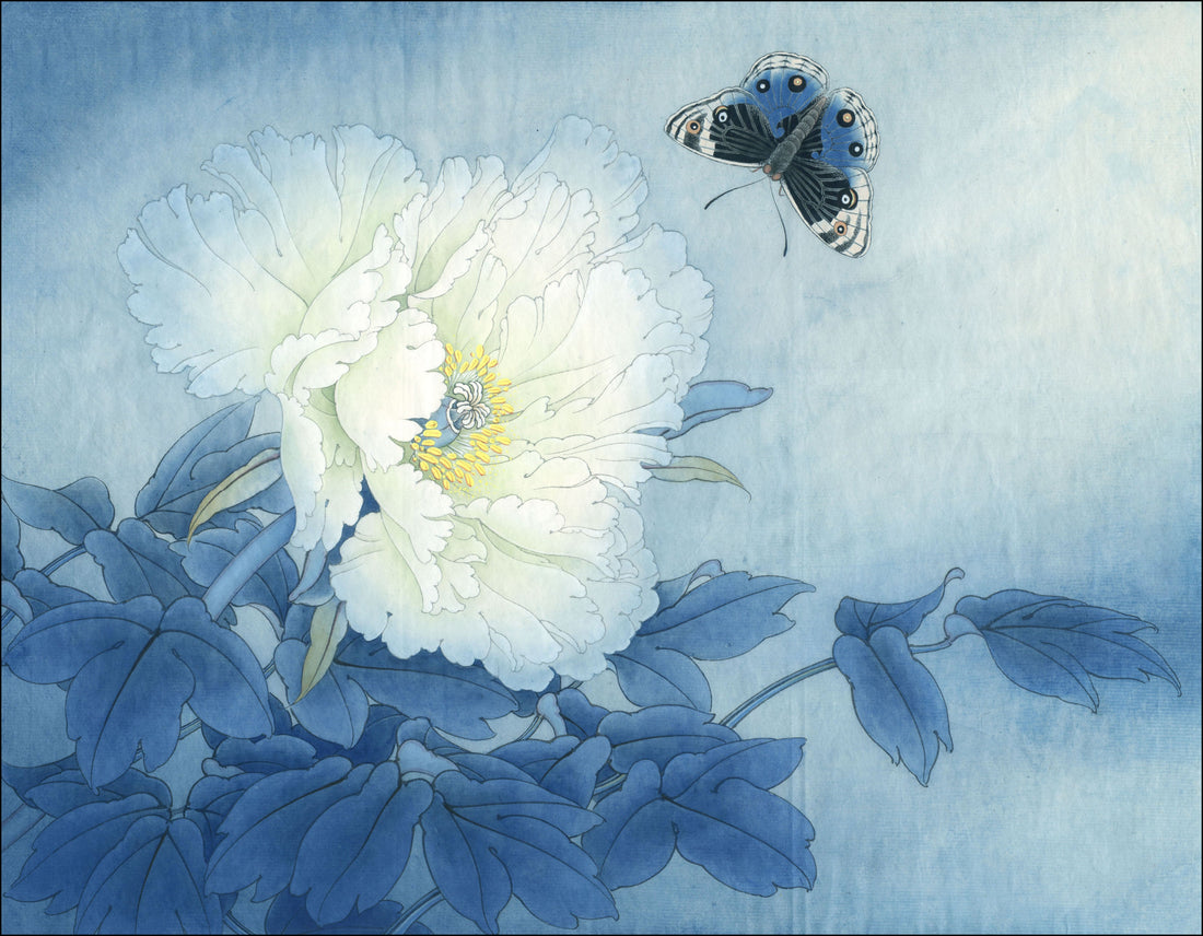 The Elegance of Peony and Butterfly: A Journey Through Chinese Brushwork