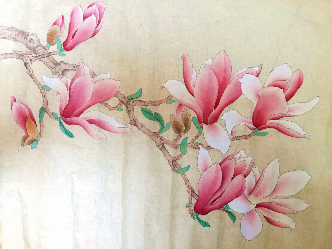 First Bloom: An Exploration of Chinese Drawing Technique