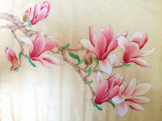 First Bloom: An Exploration of Chinese Drawing Technique