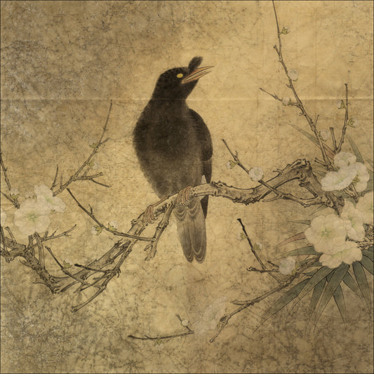 The Evolution of Ink: A Masterpiece Unveiled - "Bird on Plum Blossom Branch