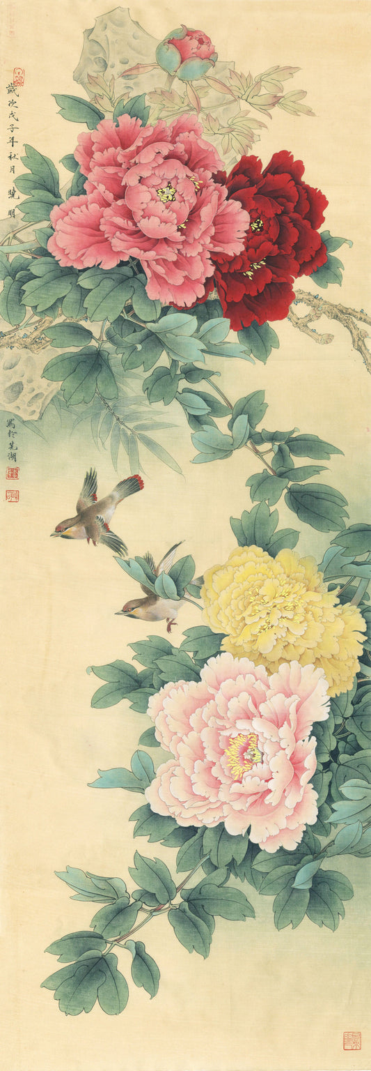 The Four Seasons in Bloom: A Journey Through Traditional Chinese Brushwork