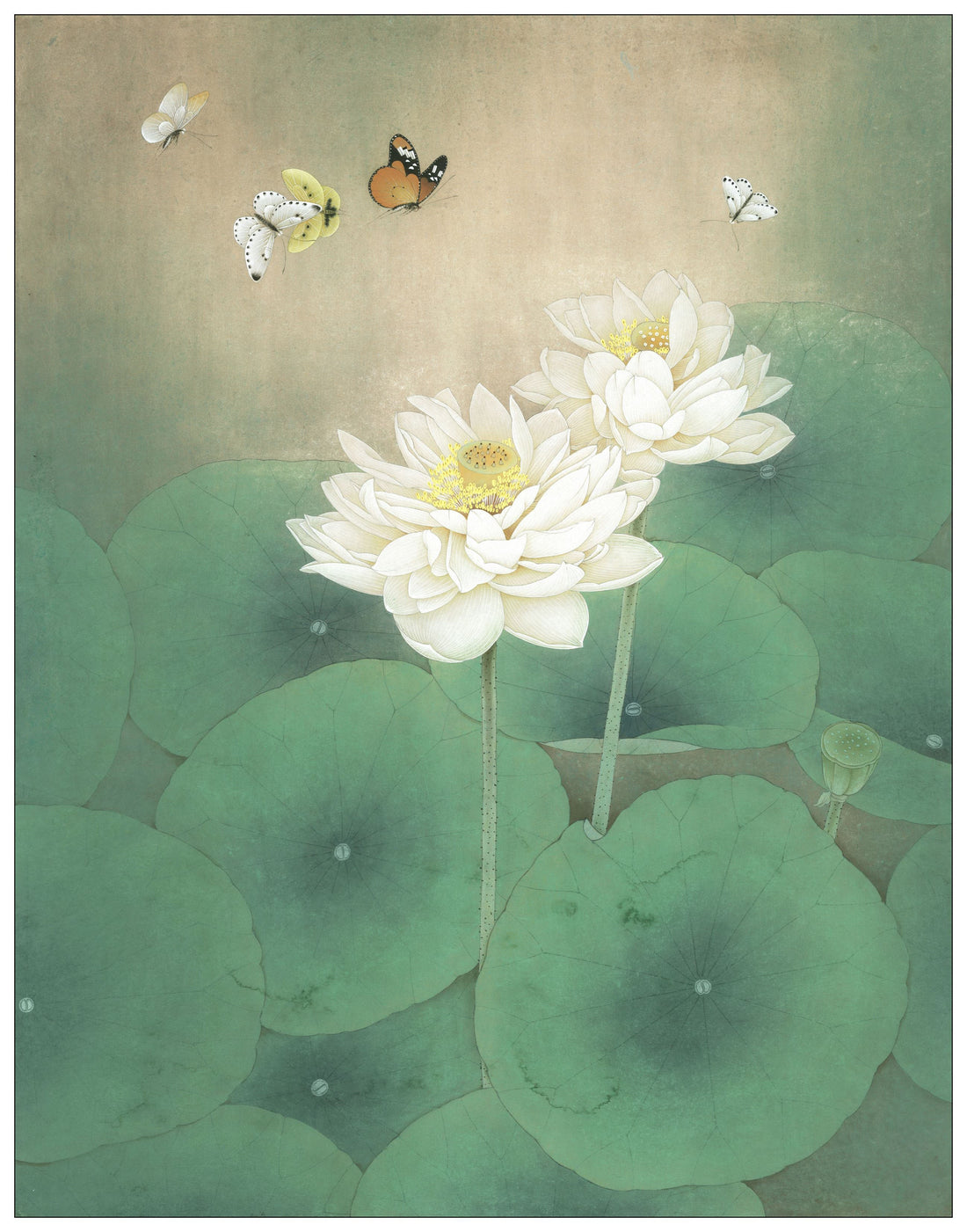 The Serenity of Lotus: A Journey Through Traditional Chinese Painting