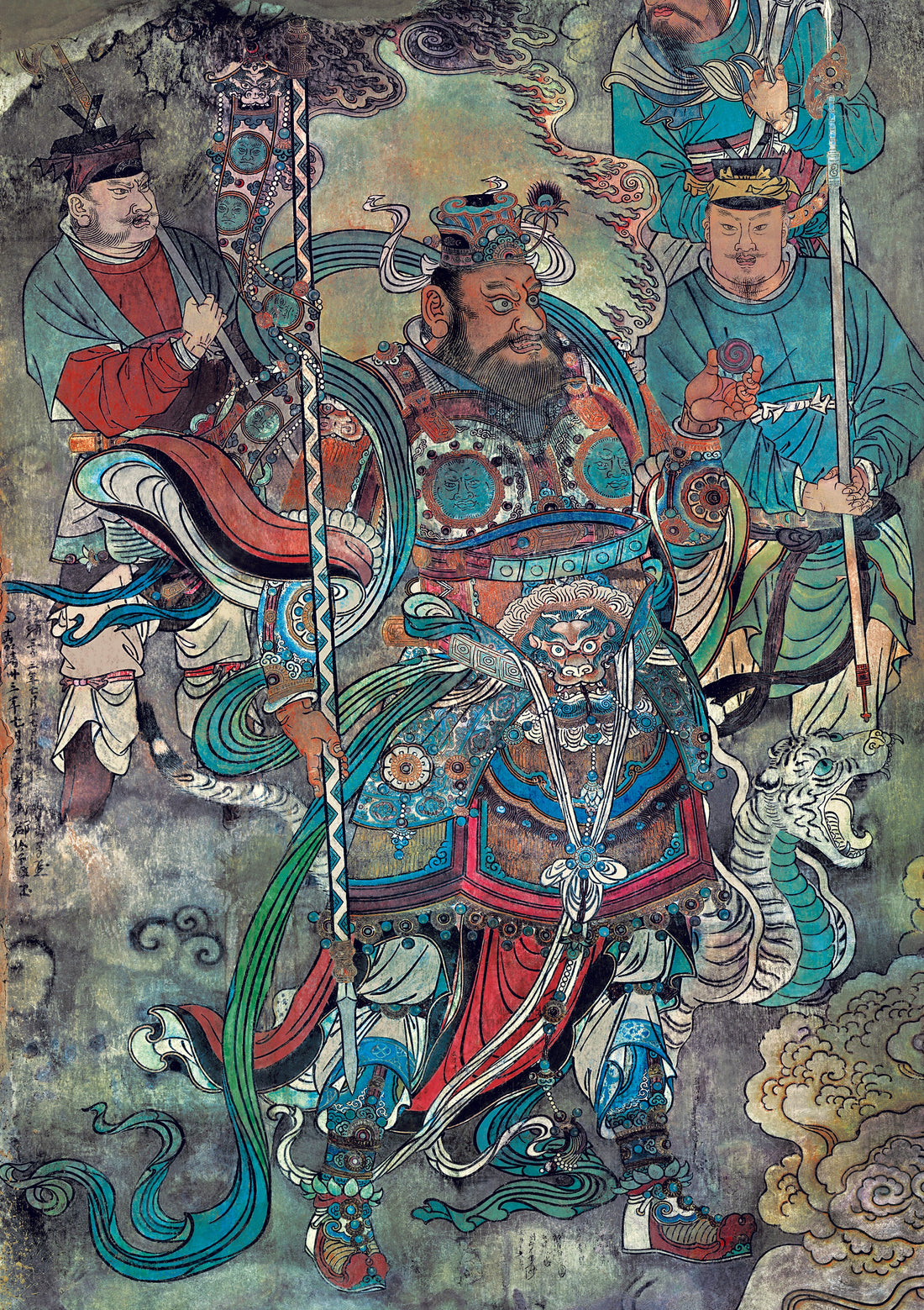 The White Tiger Star General: A Masterpiece of Chinese Drawing Technique