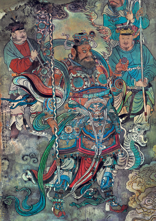The White Tiger Star General: A Masterpiece of Chinese Drawing Technique