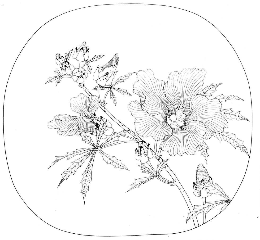 Appreciation of Song Dynasty Gongbi Line Drawing Bird-and-Flower Paintings 02 | Chinese Drawing Technique