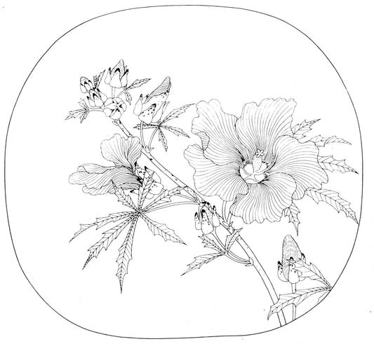 Appreciation of Song Dynasty Gongbi Line Drawing Bird-and-Flower Paintings 02 | Chinese Drawing Technique