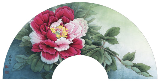 The Blossoming Peony: A Journey in Chinese Brushwork
