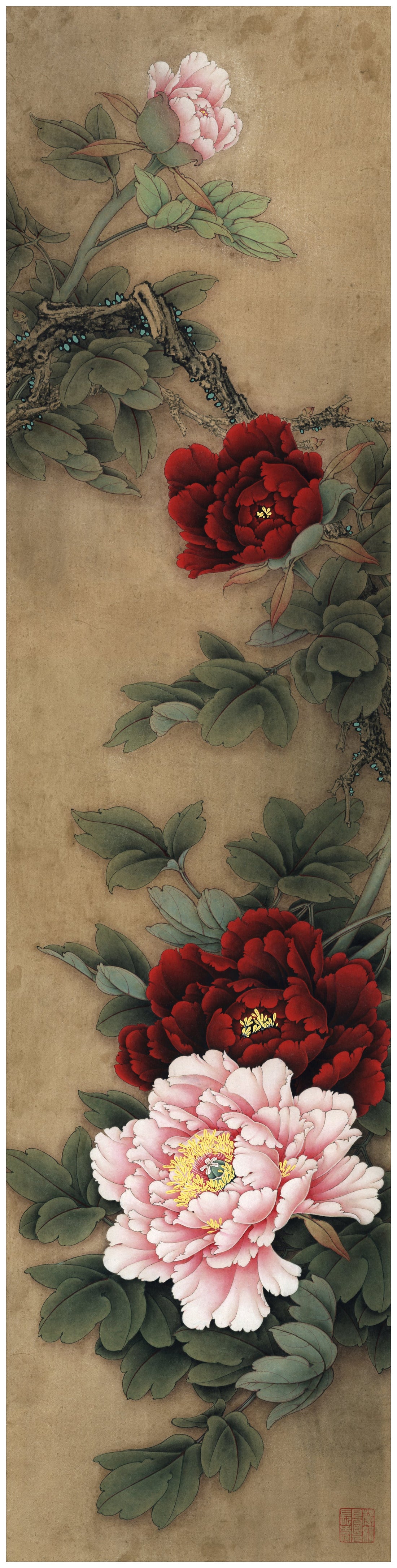 The Blooming Grace: Unveiling the Art of Traditional Chinese Peony Painting