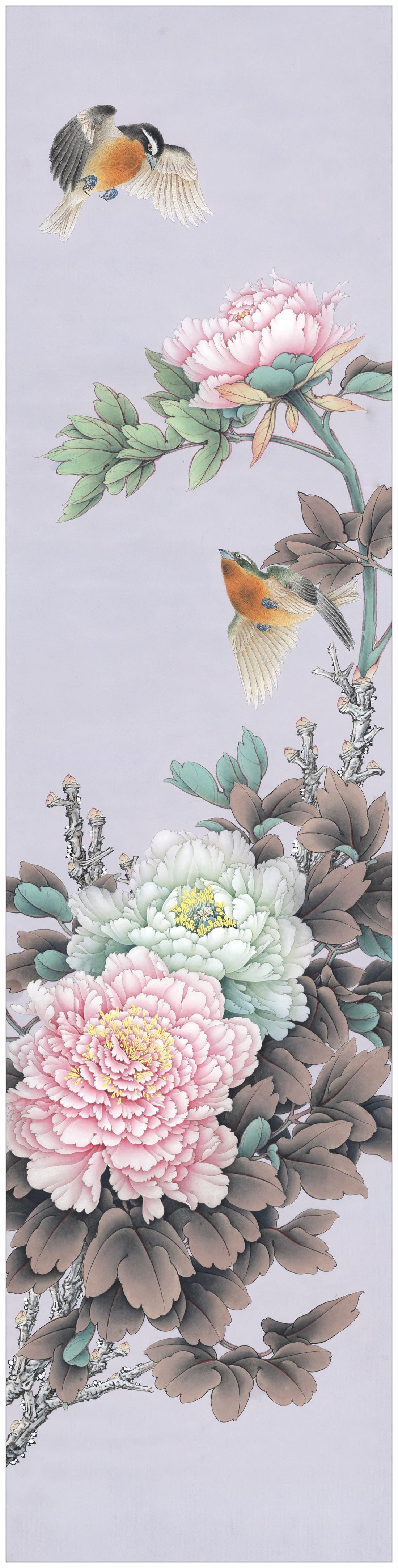 Peonies and Sparrows: A Journey Through Chinese Brushwork