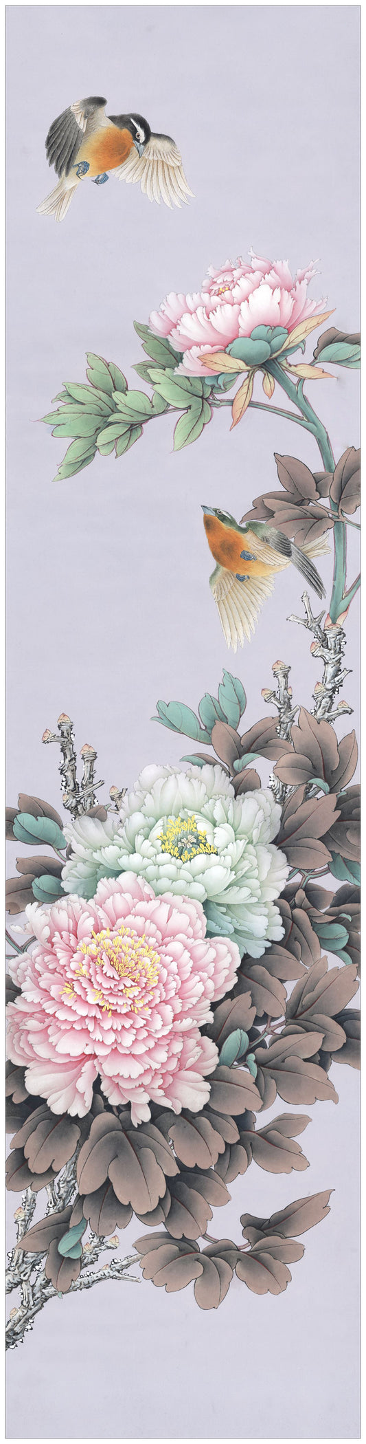Peonies and Sparrows: A Journey Through Chinese Brushwork