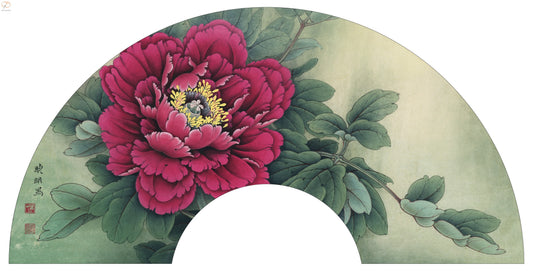Unfolding Beauty: A Peony in Progress