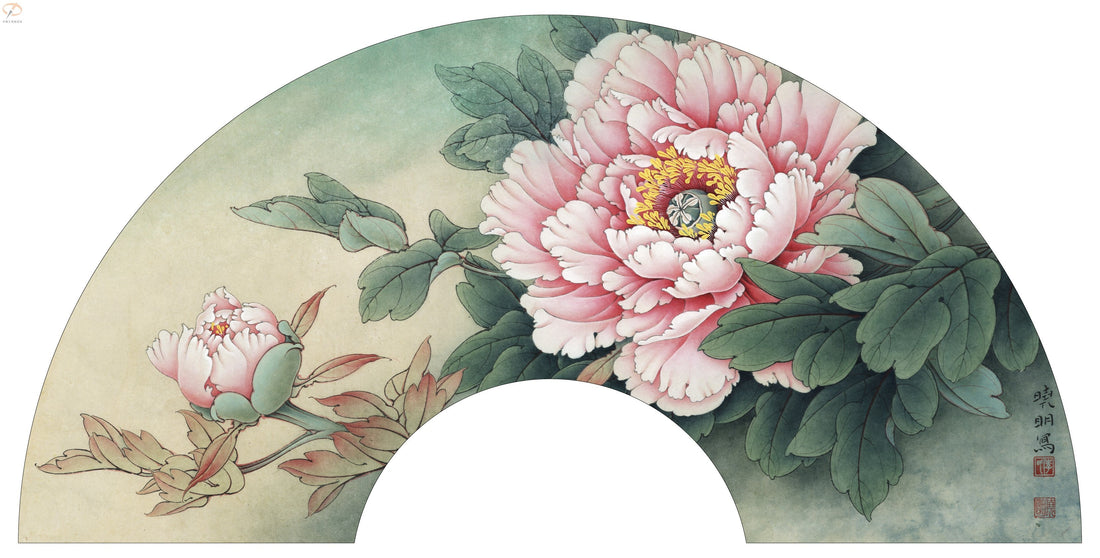 The Blooming Elegance of Peonies: A Journey Through Chinese Brushwork