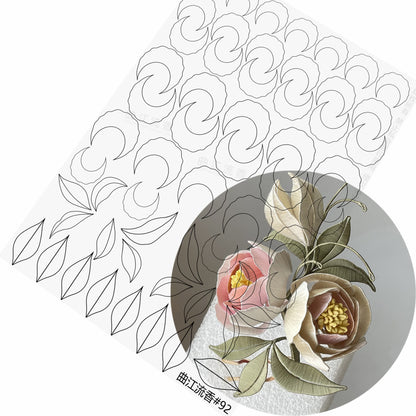 QJ Chanhua Pattern Hard Cardboard - The Same As In Chanhua DIY Kits