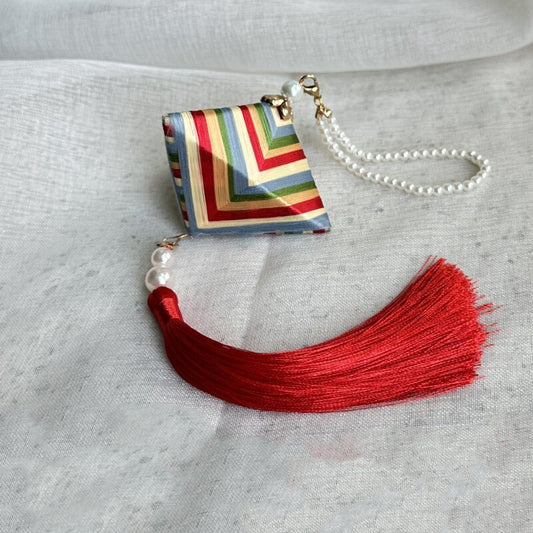 Colorful Zongzi Hanging Ornament Chanhua Materials Flowers DIY Kit - Include Detailed Video Tutorial